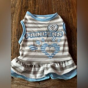 Striped Princess Dog Dress